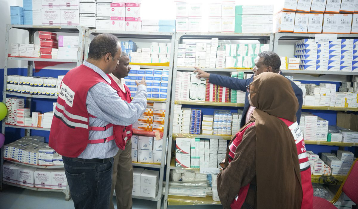 QRCS Further Backs Health Care Sector in Sudan
